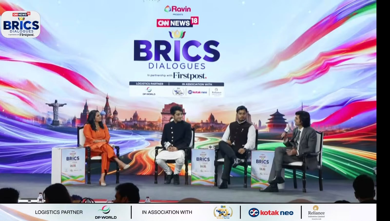 Tomorrow’s Leaders panel at the BRICS Dialogues